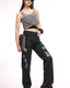 Vintage Black Rugged Relaxed Fit Jeans