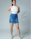 Sexy Blue Ripped Denim Skirt – Bold Flirty & Unapologetically You