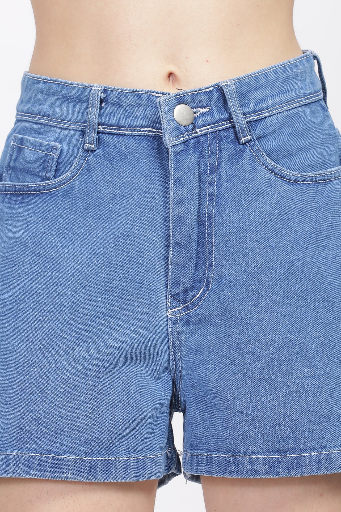 Light Blue Hot Shorts