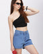 Light Blue Hot Shorts