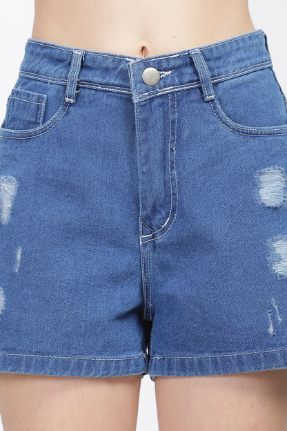 Rugged Bata Blue Hot Shorts