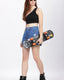 Rugged Bata Blue Hot Shorts