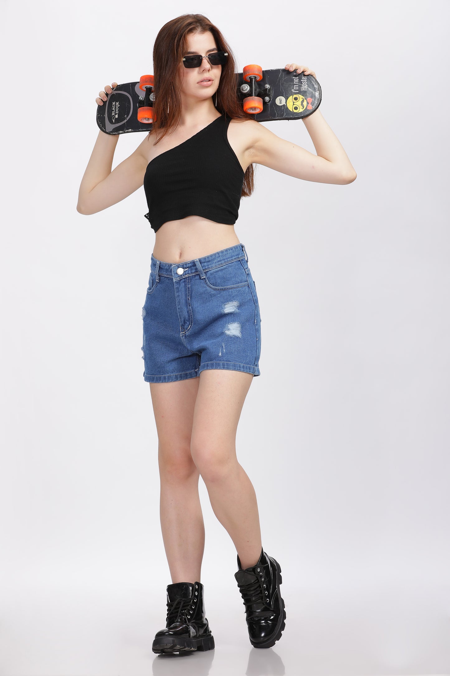 Rugged Bata Blue Hot Shorts