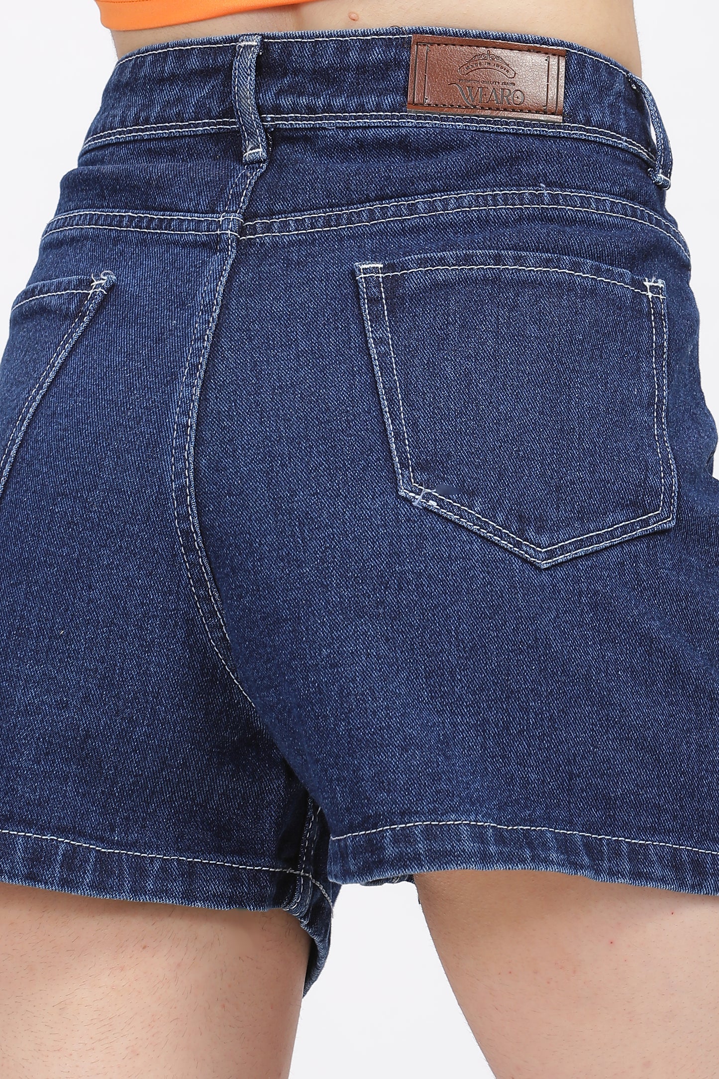 Dark Blue Hot Shorts