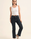 Women's Stretchable Relaxed Fit Dark Blue Jeans
