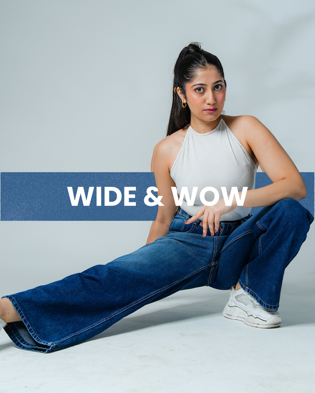 WIDE LEG JEANS